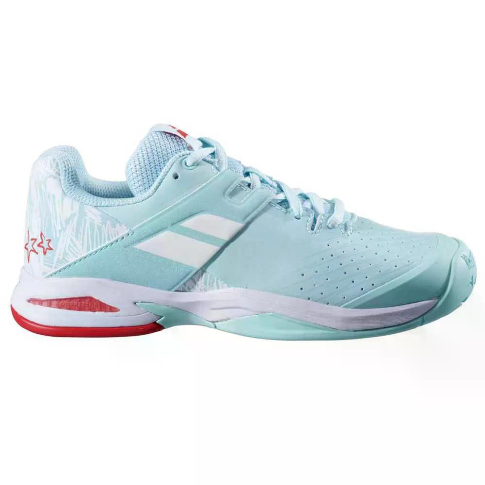 バボラ プロパルス オールコート テニスシューズ ガールズ （ Yucca/White ） | BABOLAT Propulse All Court Tennis Shoes Girls [t]