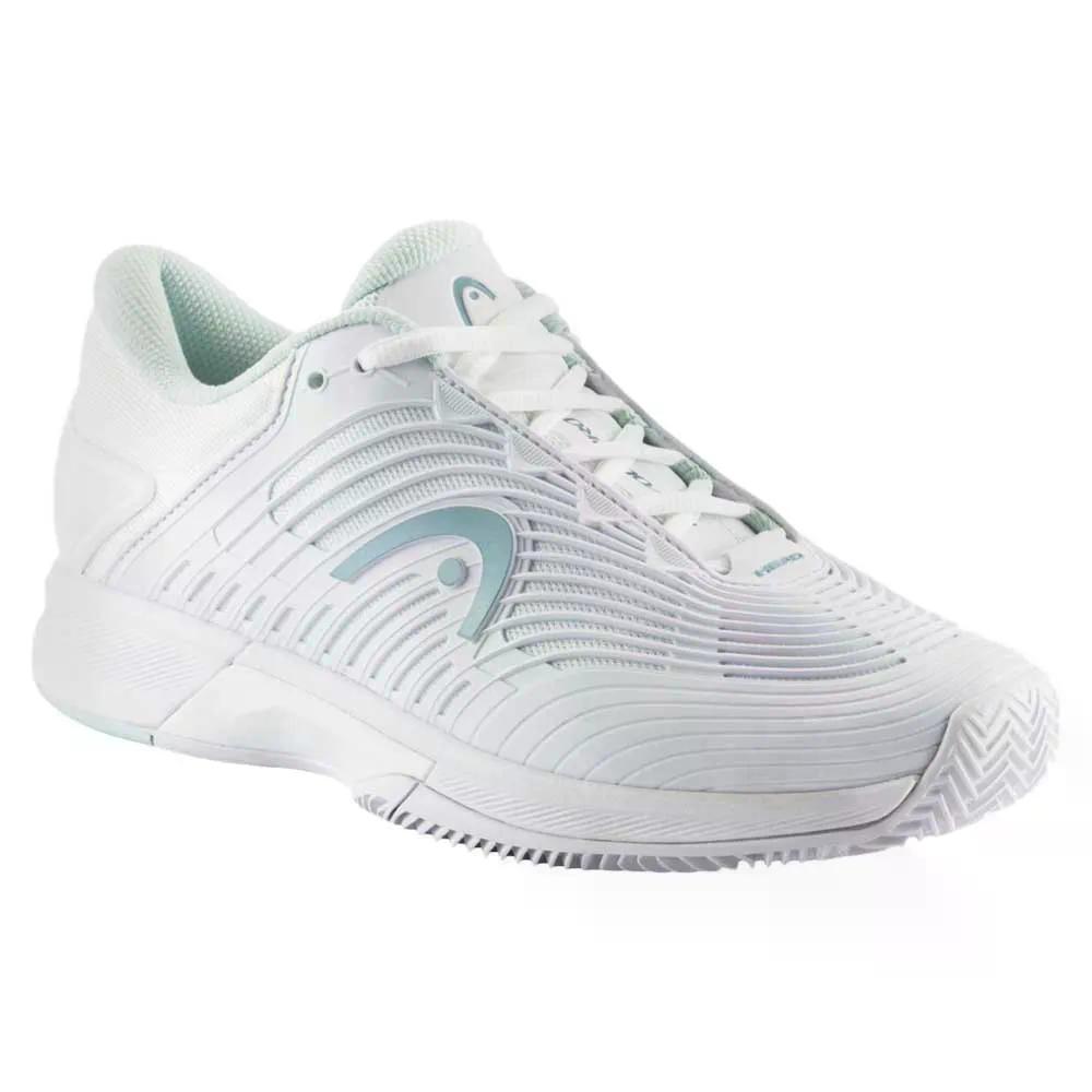 ヘッド リボルト プロ 4.5 クレーコート テニスシューズ ウィメンズ （ White/Aqua ） HEAD Revolt Pro 4.5 Clay Court Tennis Shoes woman t