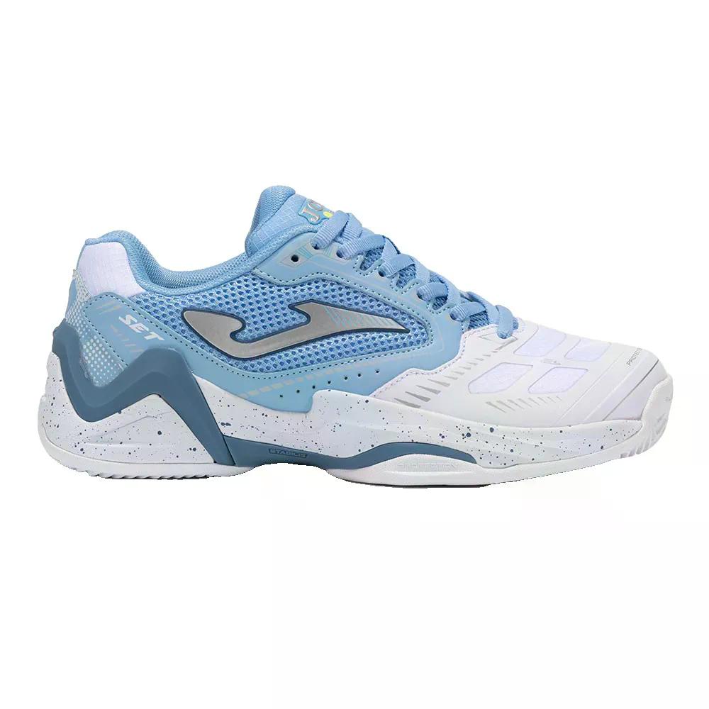 樂天商城 - ホマ セット ハードコート テニスシューズ ウィメンズ （ WhiteBlue ） | JOMA Set Hard Court Tennis Shoes woman [t]