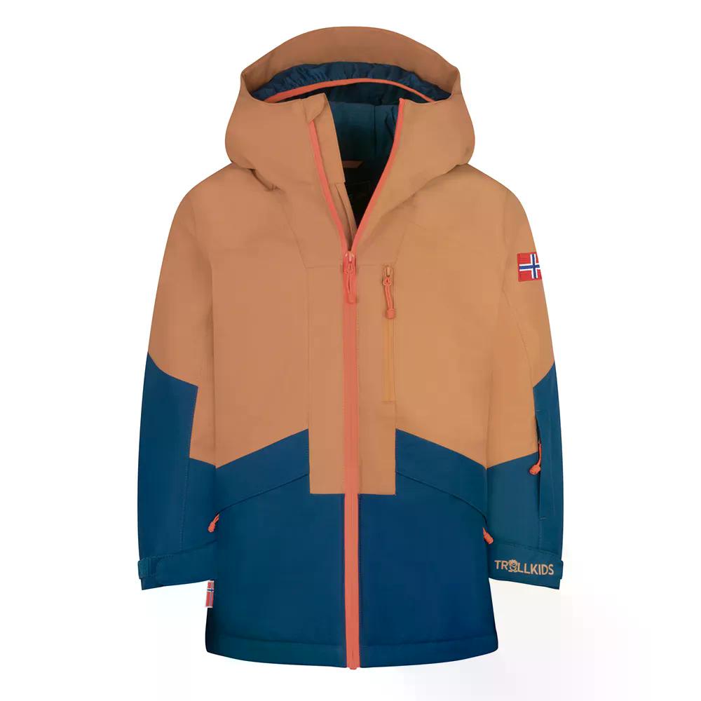 トロールキッズ コングスバーグ ジュニア ジャケット （ Almond/MadeiraBlue/DeepO...