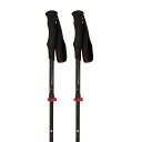 コンパーデル カーボン FXP.4 トレイル ウルトラライト バリオ コンパクト ポール ( Black / Red ) | KOMPERDELL Carbon...