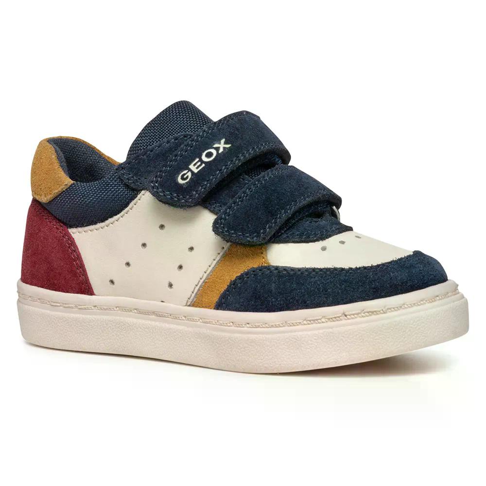 樂天商城 - ジェオックス ナシック ベビー シューズ （ Navy/Beige ） | GEOX Nashik Baby Shoes [t]