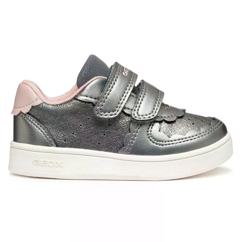 樂天商城 - GEOX Eclyper Baby スニーカー （ Grey/LightPink ） [t]