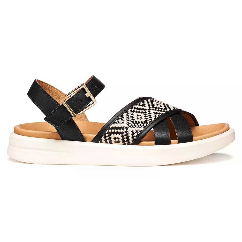 ジェオックス ザンド 2S サンダル レディース （ Black ） | GEOX Xand 2S Sandals Woman [t]