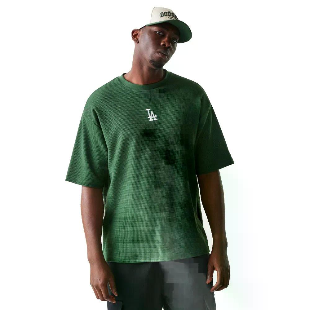 ニューエラ MLB ワッフル ロサンゼルス ドジャース Tシャツ （ DarkGreen ） NEW ERA MLB Waffle Los Angeles Dodgers T-Shirt t