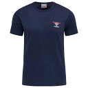 ヒュンメル デイトン ショート スリーブ ティーシャツ レディース ( Peacoat ) | HUMMEL Dayton short sleeve T-shi...