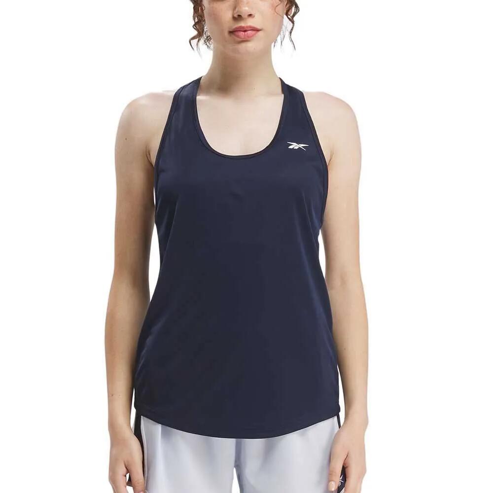 リーボック アイディー トレイン メッシュ バック スリーブレス ティーシャツ レディース （ Vector Navy ） | REEBOK Id Train Mesh Back sleeveless T-shirt Women 
