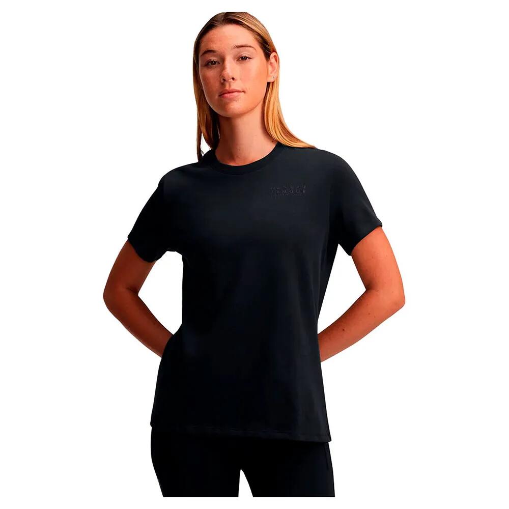 アンダー アーマー ヘビィウェイト ブランデッド コア ショート スリーブ ティーシャツ レディース （ Black / Black ） | UNDER ARMOUR HeavyWeight Branded Core short sleeve T-shirt Women [t]