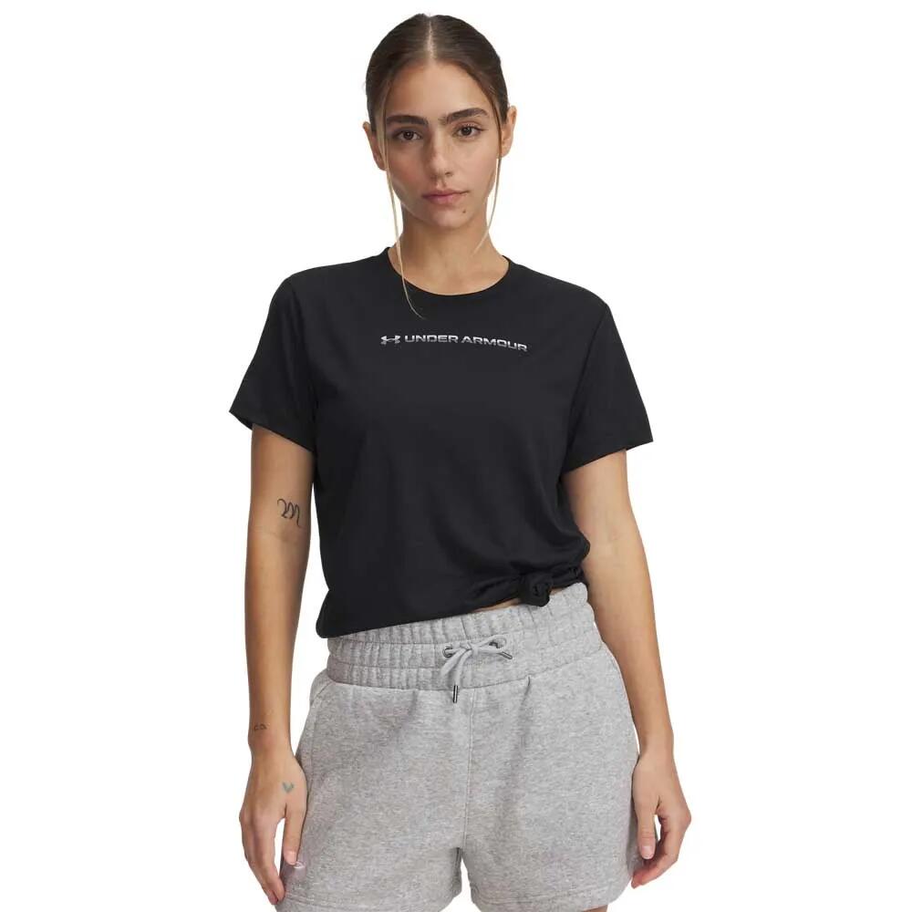 アンダー アーマー テック ピー テーエイチ グラフィック ショート スリーブ ティーシャツ レディース （ Black / Castlerock ） | UNDER ARMOUR Tech PTH Graphic short sleeve T-shirt Women [t]