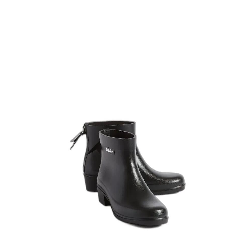 エーグル ミリカ レインブーティーズ レディース （ Black ） | AIGLE Myrica rain...