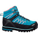 シーエムピー ムーン ミッド ダブリューピー 31Q4796 ハイキングブーツ レディース ( Teal / Red Fluo ) | CMP Moon Mid...