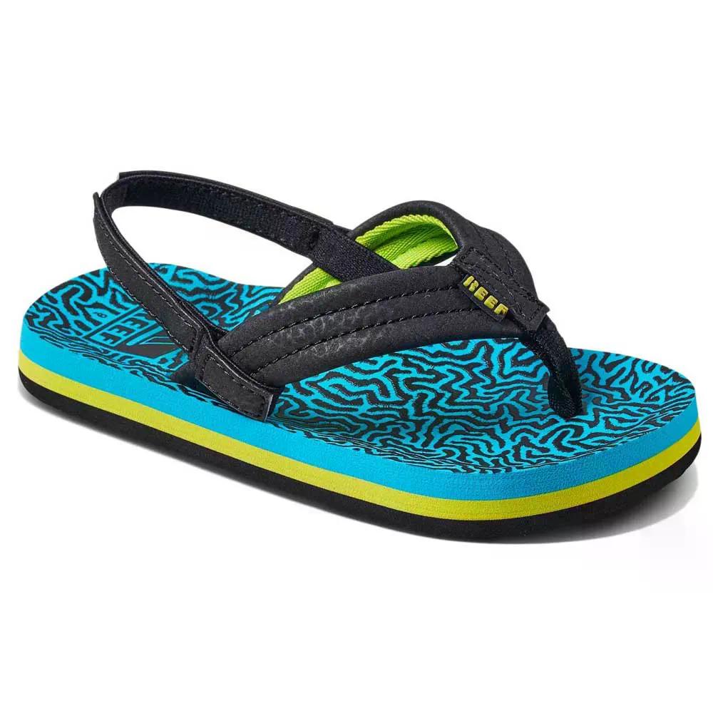 樂天商城 - リーフ リトル アヒ ジュニア サンダル （ BlueCoral ） | REEF Little Ahi Junior Sandals [t]