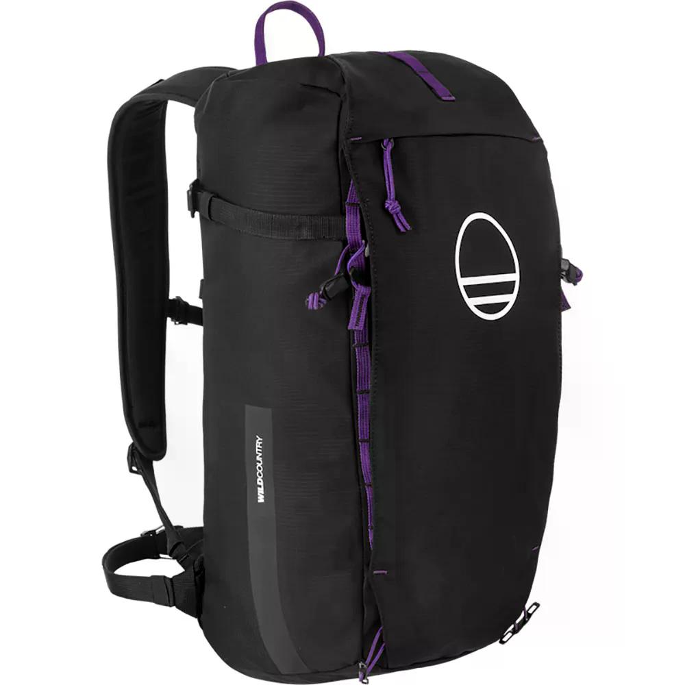 ワイルドカントリー プログレス 25L バックパック （ Black/ParachutePurple ） | WILDCOUNTRY Progress 25L Backpack 