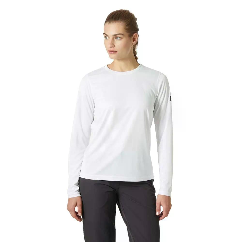 樂天商城 - ヘリーハンセン テック 2.0 W ロングスリーブ ベースレイヤー レディース （ White ） | HELLY HANSEN Tech 2.0 W Long Sleeve Base Layer Women [t]