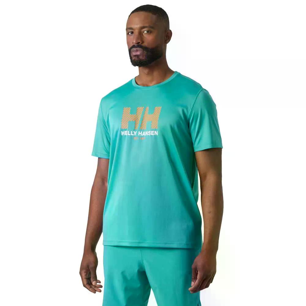 ヘリーハンセン テック グラフィック 2.0 ショートスリーブ ベースレイヤー （ DarkMint ） | HELLY HANSEN Tech Graphic 2.0 Short Sleeve Base Layer [t]