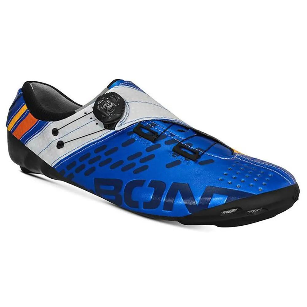 ボント ヘリックス ロード シューズ （ MetallicBlue/White ） | BONT Helix Road Shoes [t]