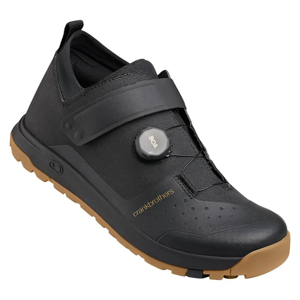 クランクブラザーズ スタンプ トレイル BOA MTB シューズ （ Black/Gold ） | CRANKBROTHERS Stamp Trail BOA MTBShoes [t](4.0)
