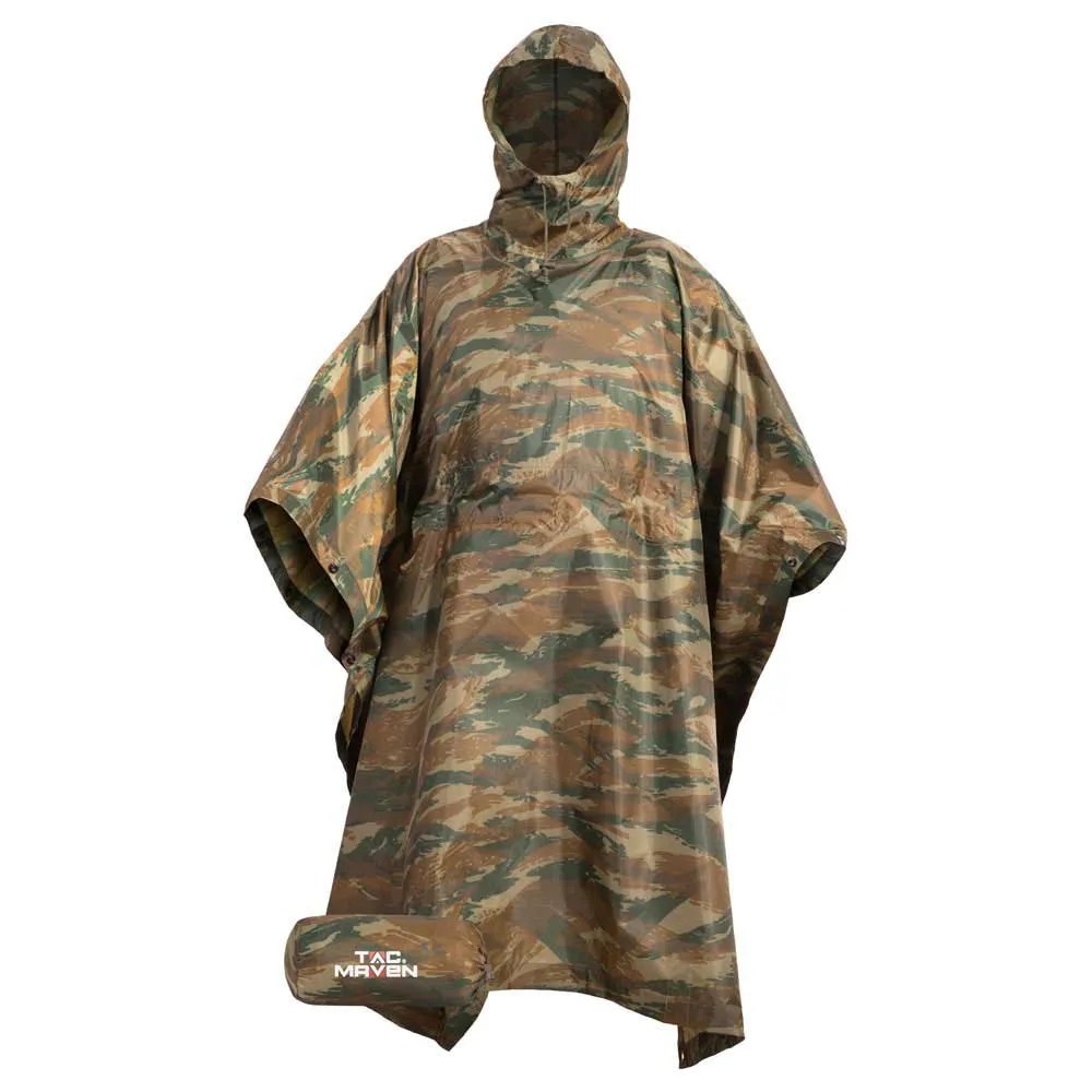 ペンタゴン サンダー タック メイヴン カモ レイン コート （ Grey Camo ） | PENTAGON Thunder Tac Ma..