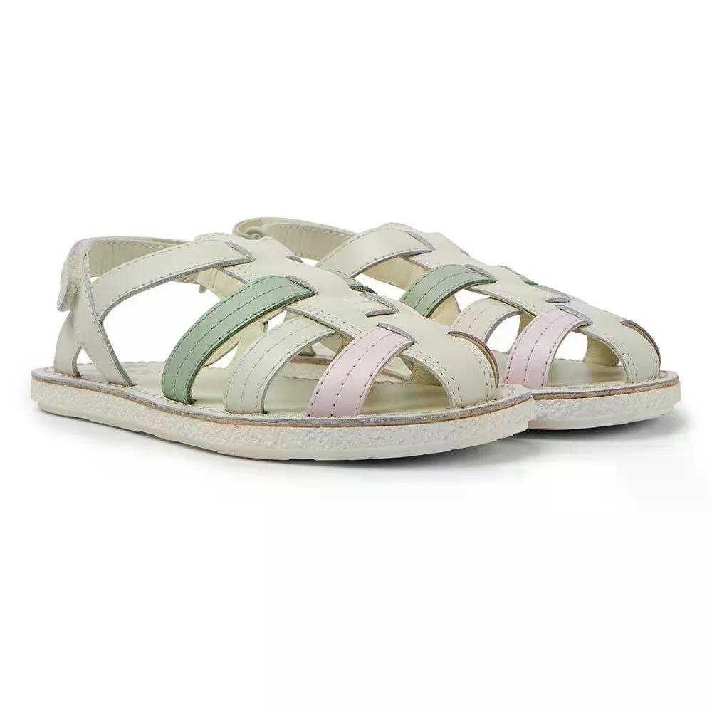 カンペール ミコ サンダル ガールズ （ WhiteNatural ） | CAMPER Miko Sandals Girls [t]