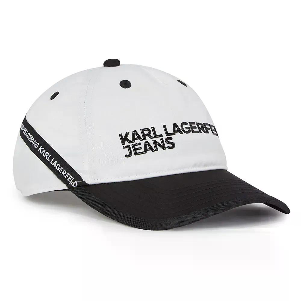 樂天商城 - カール ラガーフェルド ジーンズ A2M33028 キャップ （ White ） | KARL LAGERFELD JEANS A2M33028 Cap [t]