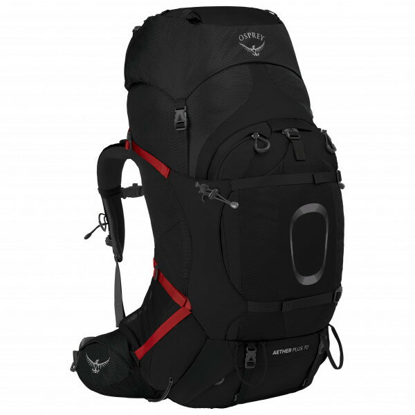 オスプレー イーサー プラス 70( Black ) | OSPREY Aether Plus 70