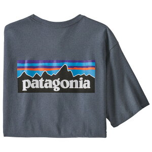 パタゴニア ◇ メンズ P-6ロゴ レスポンシビリティー Tシャツ （ Plume Grey ）