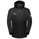 マムート アルティメイト VII SO フーディ ジャケット ( Black ) | MAMMUT Ultimate VII SO Hooded Jacket