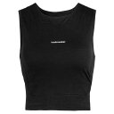 アイスブレーカー ゾーンニット クロップド メリノ スリーブレス Tシャツ レディース ( Black ) | ICEBREAKER ZoneKnitroppe...
