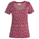 アイスブレーカー 150 テック ライト II グラシ カム メリノ ショート スリーブ Tシャツ レディース ( Crystal / Electronpink...