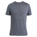 アイスブレーカー メリノ 125 クールライト スフィア III ショート スリーブ Tシャツ ( Midnight Navy Heather ) | ICEB...