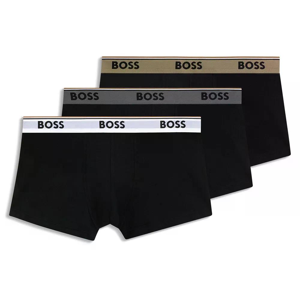 ボス パワー トランク 10276514 ボクサー 3枚セット （ Black ） BOSS Power Trunk 10276514 boxers 3 units t