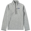 パタゴニア パタゴニア メンズ ベター セーター 1/4ジップ ( Stonewash ) | PATAGONIA Better Sweater 1/4 Zip