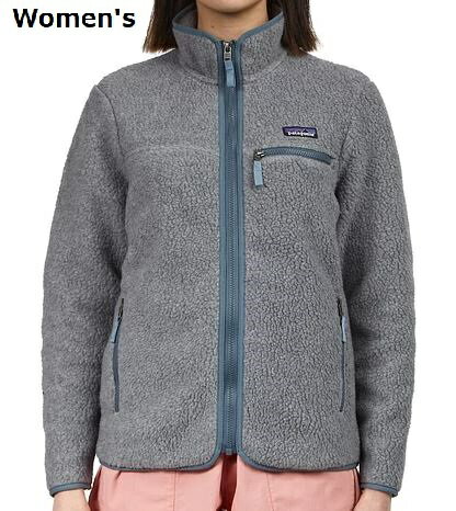 パタゴニア ○ ウィメンズ レトロ パイル ジャケット ( Salt Grey With Light Plume Grey ) | PATAGONIA Women's Retro Pile Jacket