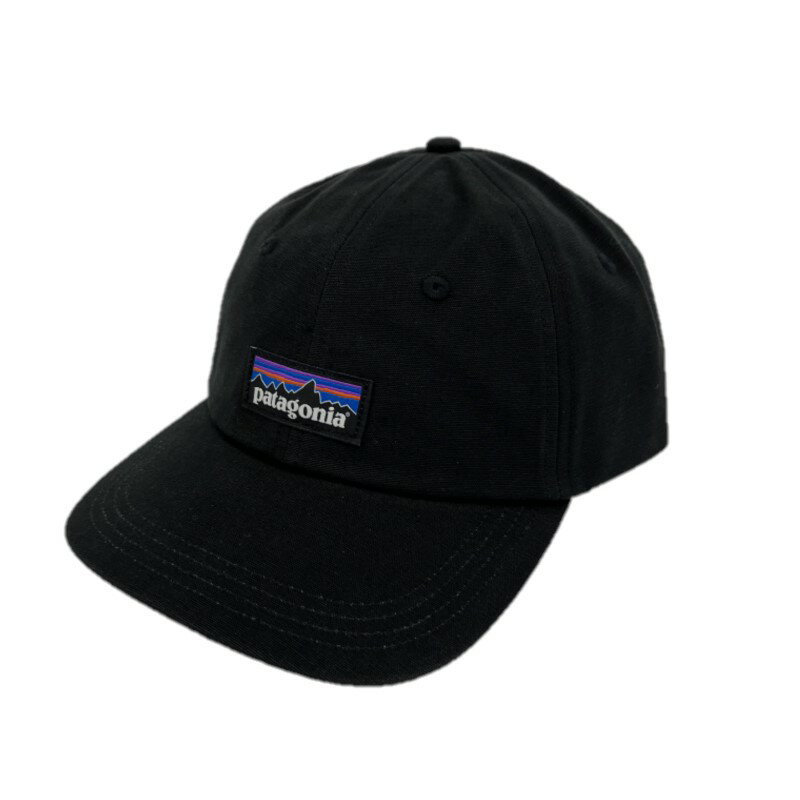 パタゴニア キャップ メンズ パタゴニア ◇ P-6 ラベル トラッド キャップ ( Black ) | PATAGONIA P6 Label Trad Cap