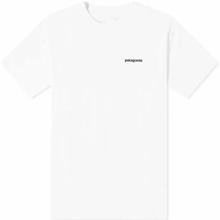 パタゴニア ◆ メンズ P-6ロゴ レスポンシビリティー Tシャツ （ White ） | PATAGONIA P6 Logo ResponsibiliTee