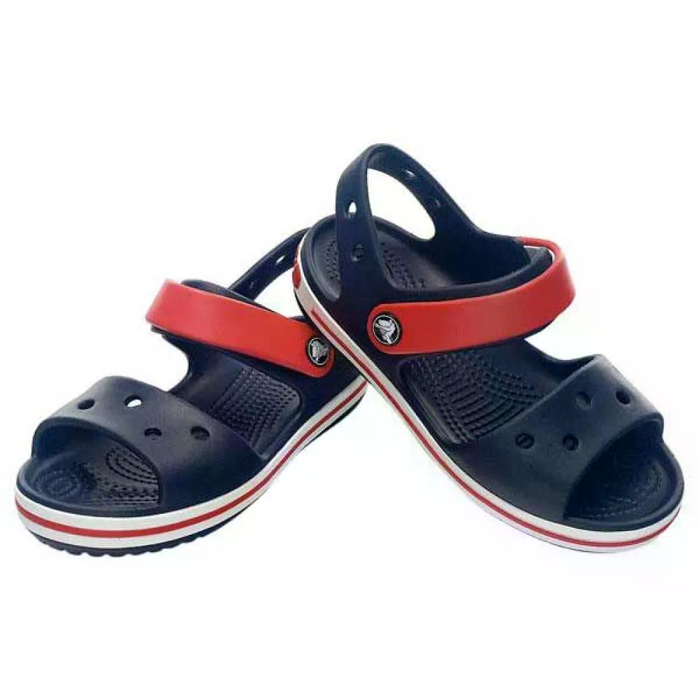 クロックス クロックバンド キッズ サンダル （ Navy/Red ） | CROCS Crocband Kids Sandals [t]の商品画像
