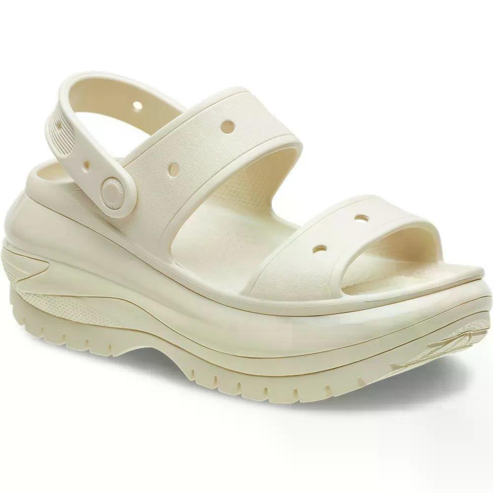 クロックス クラシック メガ クラッシュ サンダル （ Bone ） | CROCS Classic Mega Crush Sandals [t]