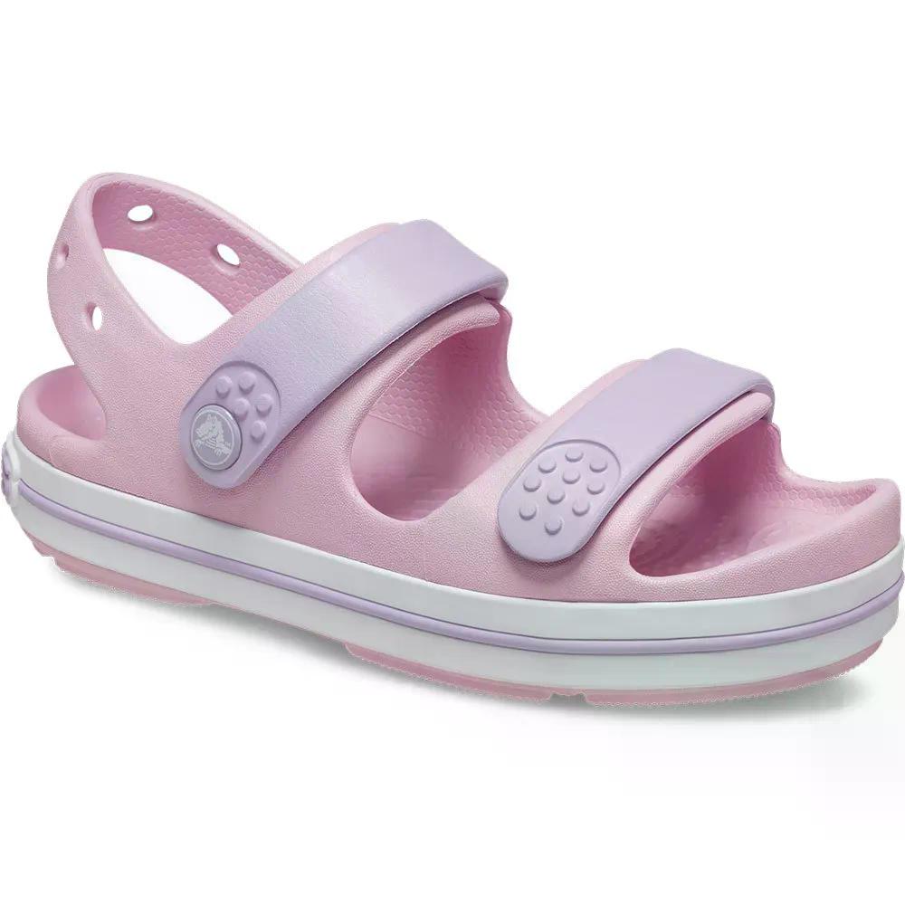 樂天商城 - クロックス クロックバンド クルーザー キッズ サンダル （ Ballerina/Lavender ） | CROCS Crocband Cruiser kidsSandals [t]