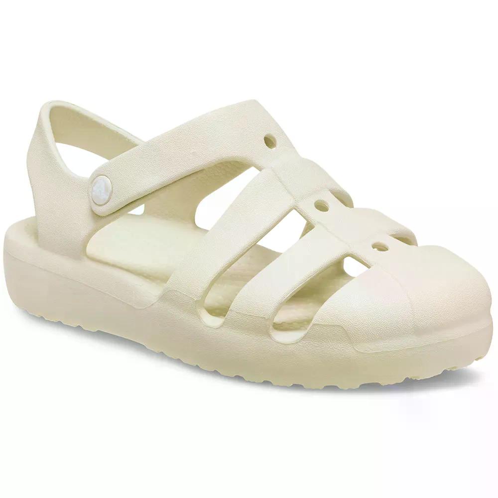 クロックス クラシック フィッシャーマン キッズ サンダル （ Sandstone ） | CROCS Classic Fisherman Kids Sandals [t]の商品画像