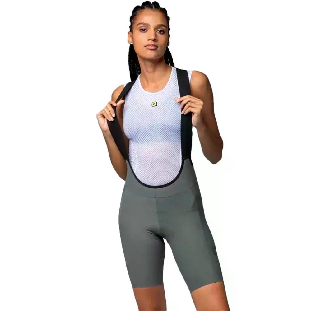 ALE Off Road Gravel Pro Bib Shorts （ Grey ） 