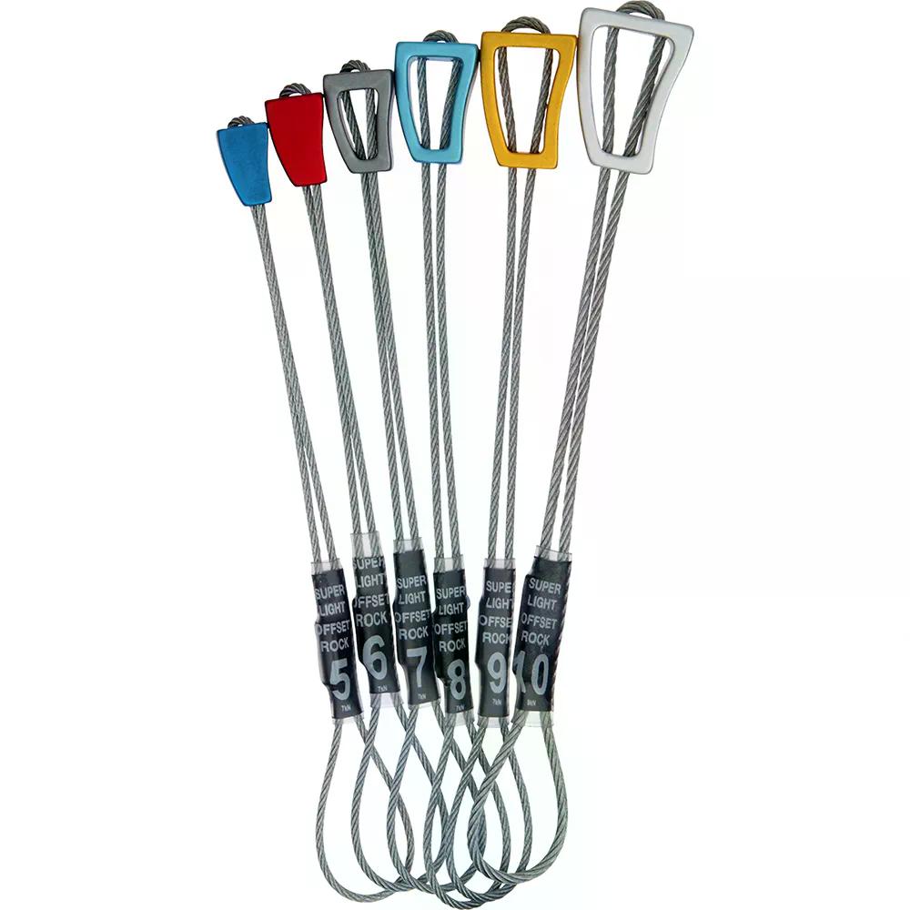WILD COUNTRY Superlight Offset Rocks 5-10 Nut Set （ Multi ） 