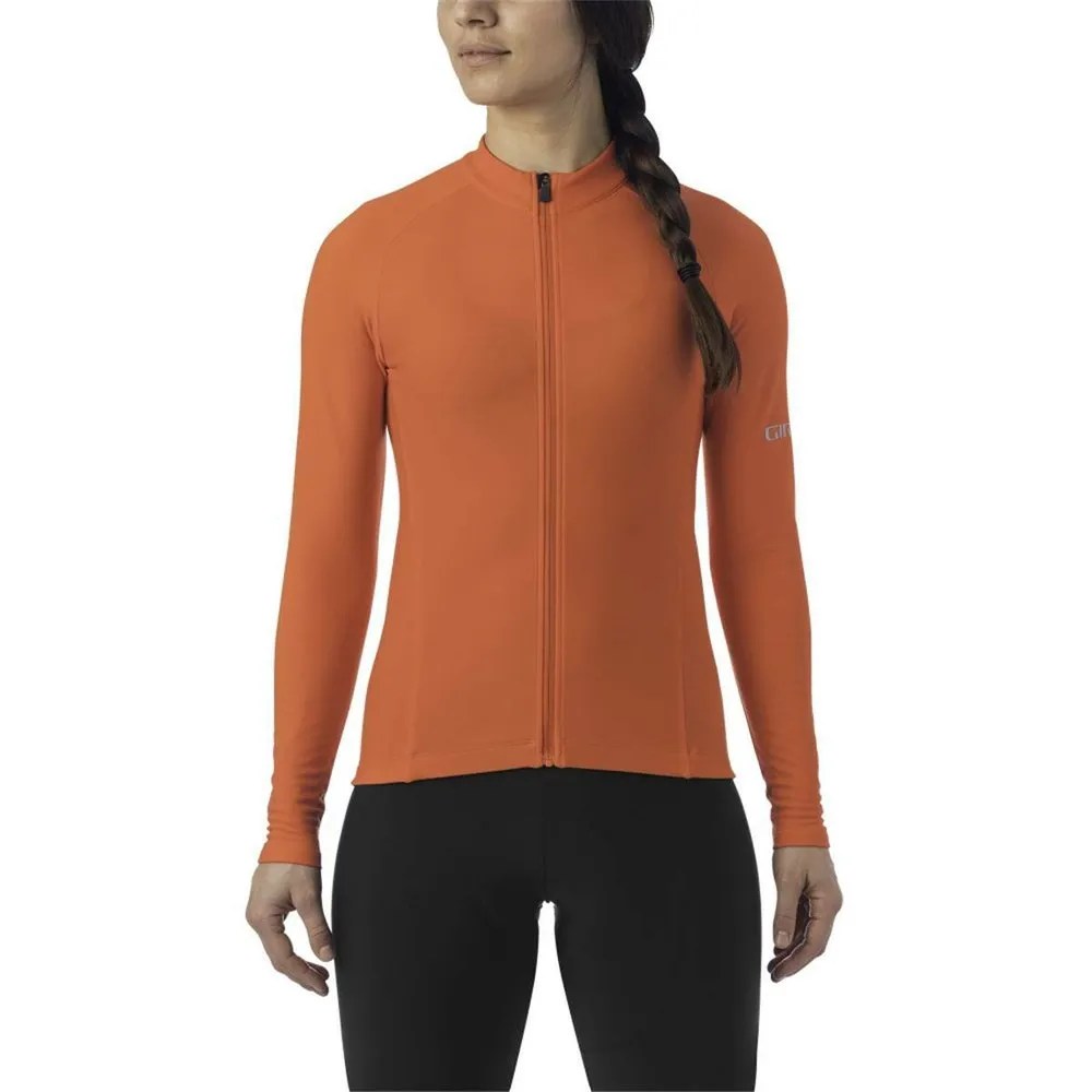 ジロ クロノ サーマル ロングスリーブ ジャージ レディース （ Orange ） | GIRO Chrono Thermal long sleeve jersey Women [t]