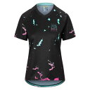 ジロ ラウスト ショートスリーブ ジャージ レディース ( Blk Ice Dye ) | GIRO Roust short sleeve jersey Wom...