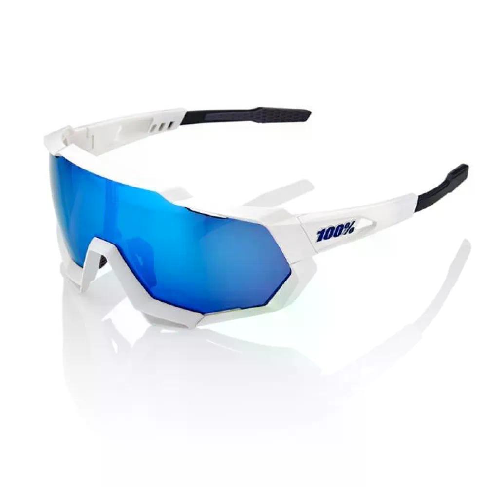 100パーセント スピードトラップ ミラー サングラス （ MatteWhite ） | 100percent Speedtrap Mirror Sunglasses [t]
