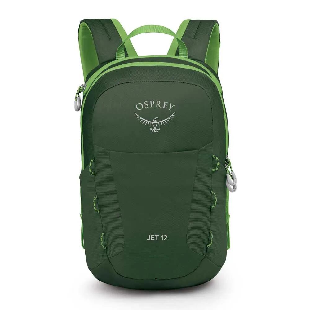 OSPREY Jet 12L 子供用バックパック （ GreenCanopy/LimelineGreen ） [t]