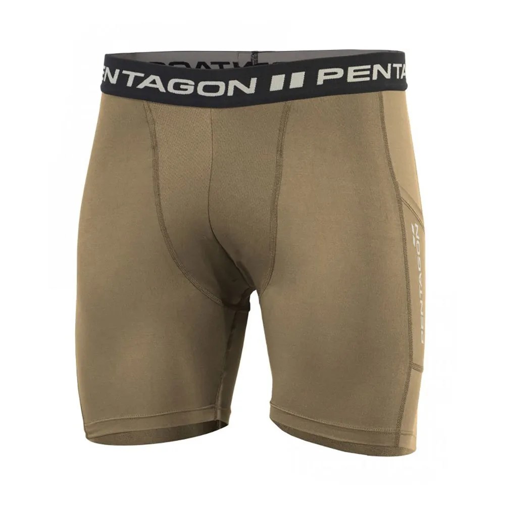 ペンタゴン アポロ タック フレッシュ ベース レイヤー ショーツ （ Coyote ） | PENTAGON Apollo Tac Fresh Base layer shorts [t]