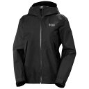 ヘリーハンセン ヴェルグラス インフィニティ 2.0 レインジャケット レディース ( Black ) | HELLY HANSEN Verglas Infin...