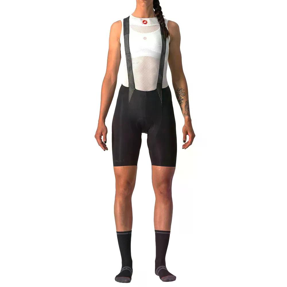 �����ƥ� �ե꡼ ������ �졼�� �ӥ֥��硼�� ��ǥ����� �� Black �� | CASTELLI Free Aero Race bib shorts Wom...