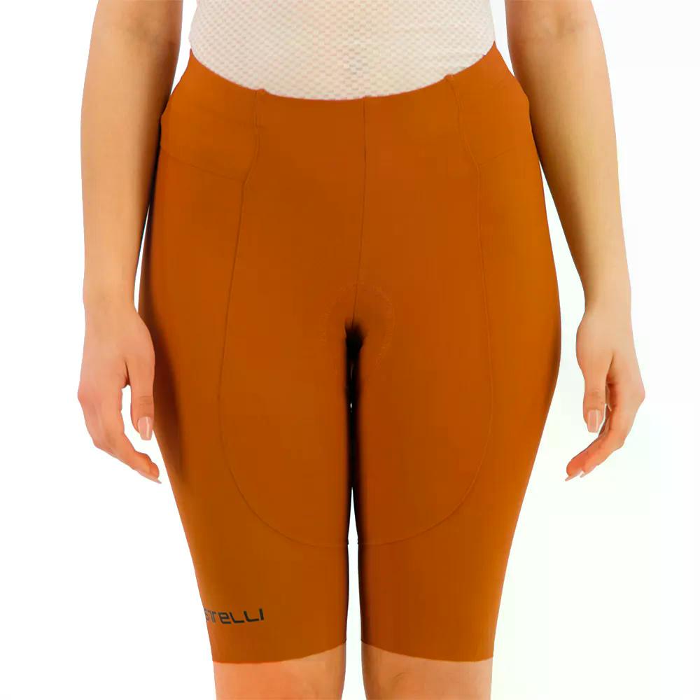 �����ƥ� �����ץ�å� ���硼�� ��ǥ����� �� Brown �� | CASTELLI Espresso shorts Woman [t]