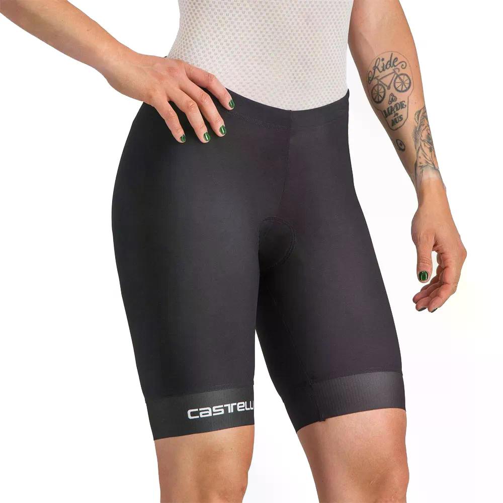 �����ƥ� �ȥ饤�������� ���硼�� ��ǥ����� �� Black �� | CASTELLI Triathlon Shorts Woman [t]